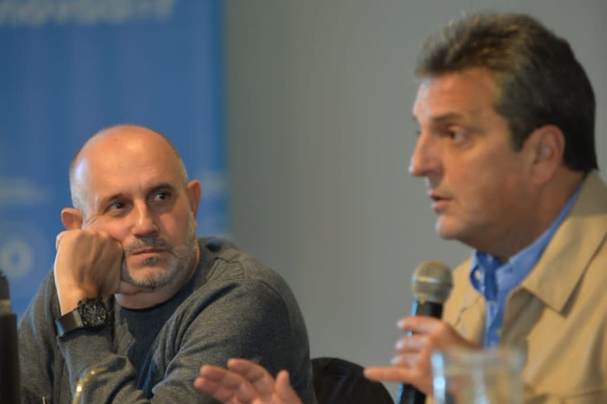 Alexis Guerrera y Sergio Massa