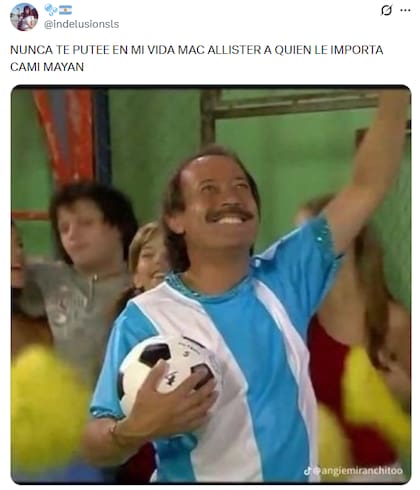 Alexis hizo el gol de Argentina y el foco de los memes fue su exnovia Cami Mayan