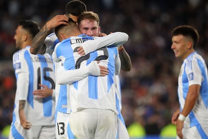 Alexis Mac Allister abrió la cuenta en la victoria de la selección argentina vs. Chile