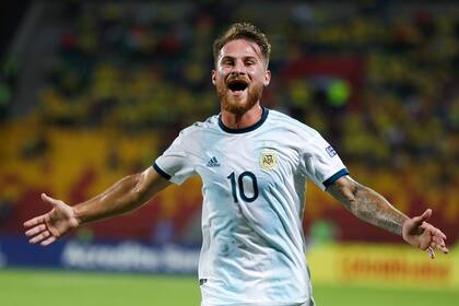 Alexis Mac Allister, autor del primer gol argentino