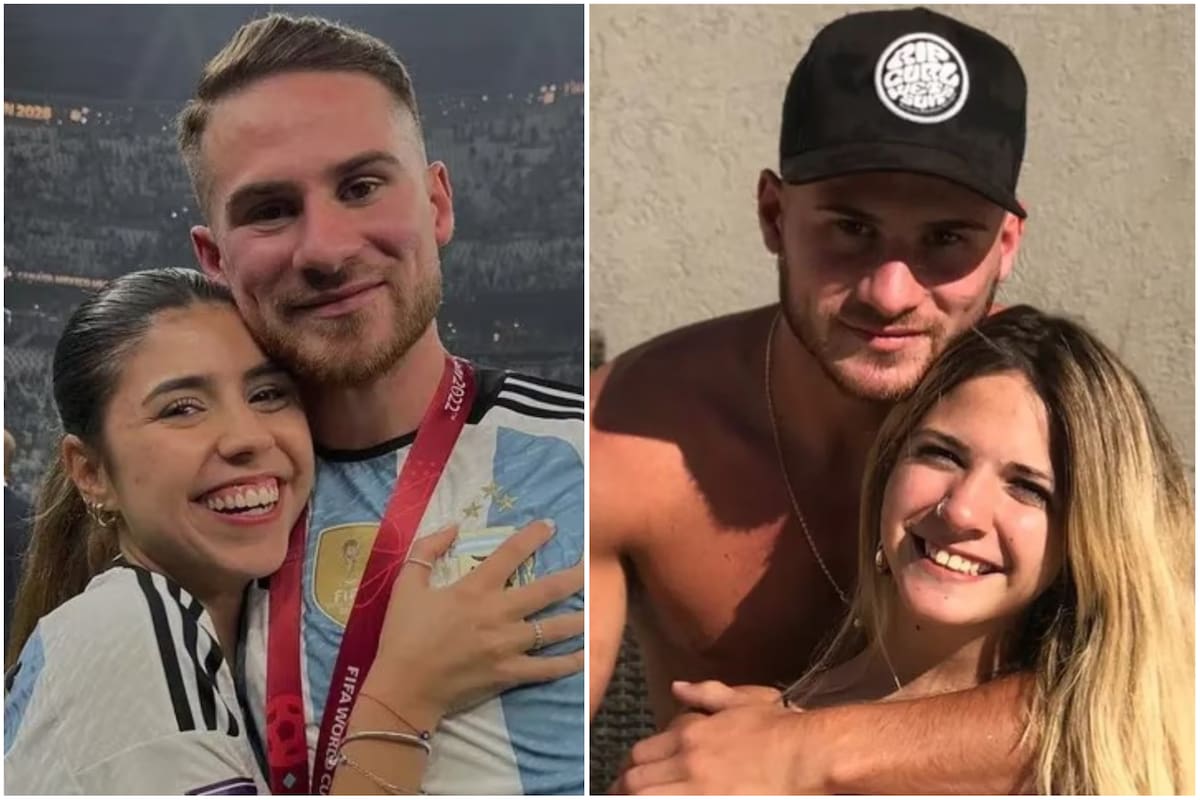 Alexis Mac Allister dejó a su novia Camila Mayán, por quien fue la mejor amiga de él desde la infancia (Foto: Instagram @camimayan/@alemacallister)