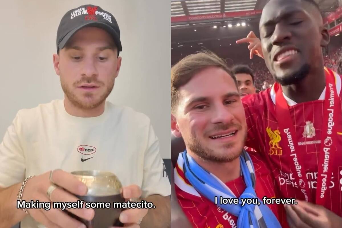 Alexis Mac Allister mostró el detrás de escena del Liverpool campeón