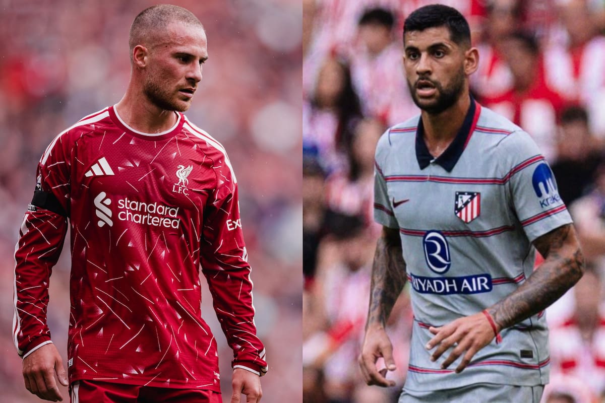 Alexis Mac Allister y Cristian 'Cuti' Romero serían titulares en el partido entre Liverpool y Atlético de Madrid
