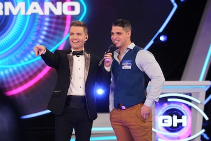 Alexis Quiroga junto a Santiago Del Moro