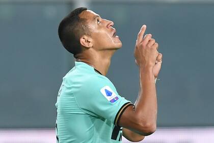 Alexis Sánchez ingresó y marcó para Inter, ante Genoa
