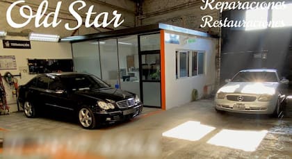 "Alfa" maneja un taller mecánico en Vicente López