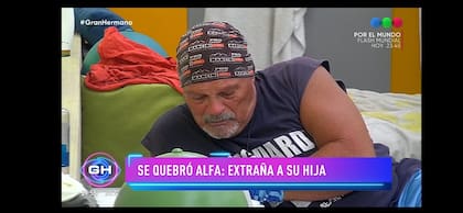 Alfa se quebró al recordar a su hija