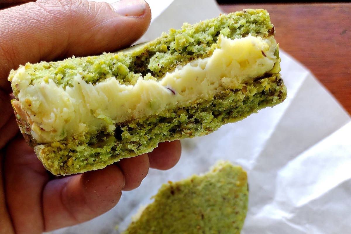 Alfajor de Pistacho de Rondó Café