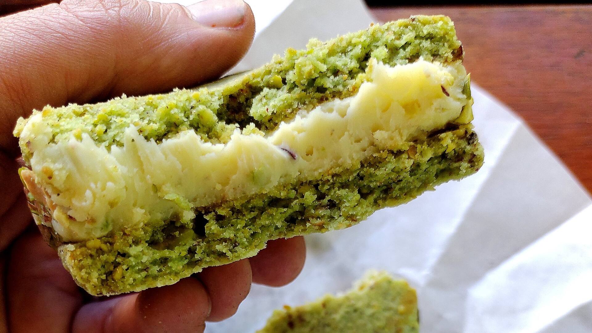Alfajor de Pistacho de Rondó Café
