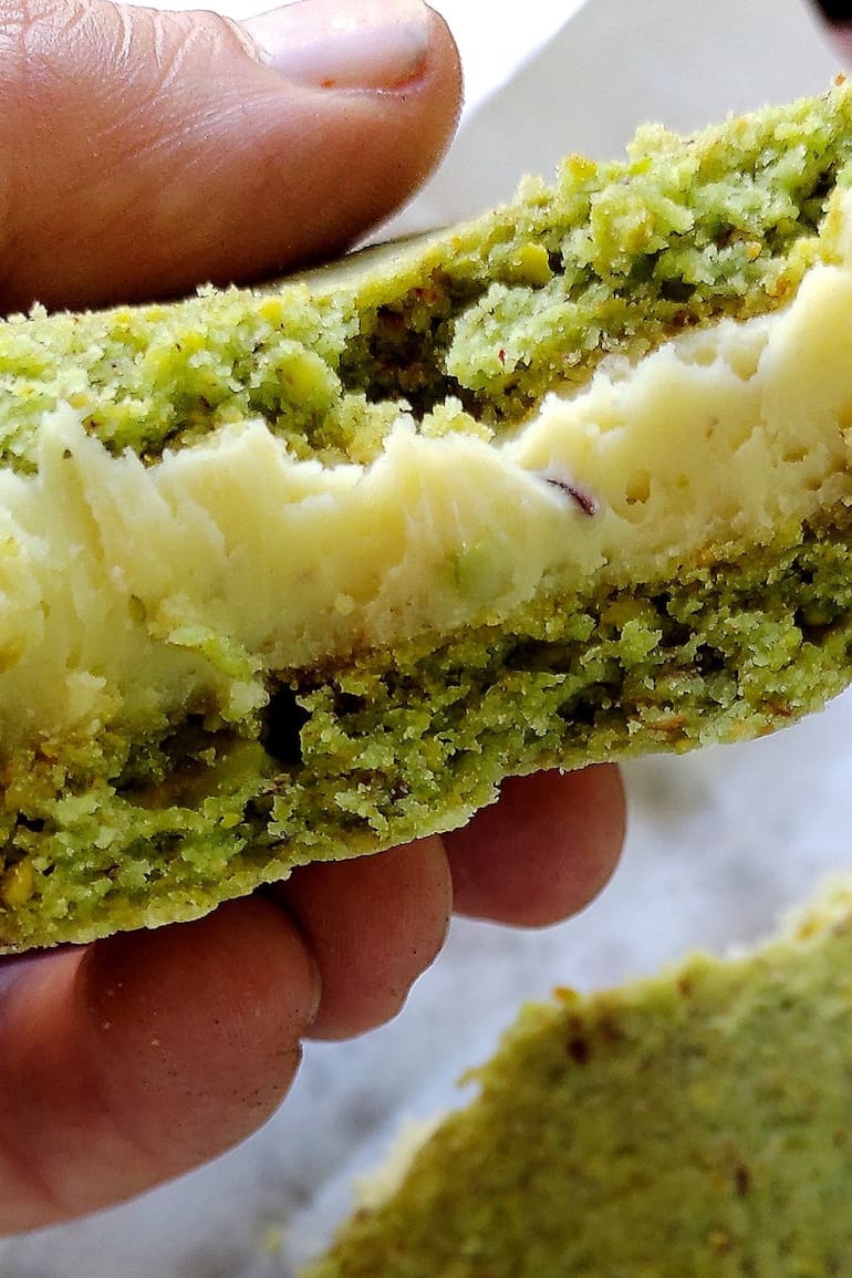 Alfajor de Pistacho de Rondó Café