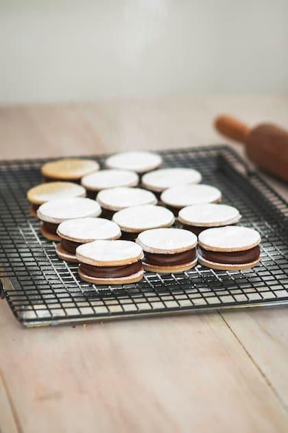 Alfajores argentinos. Foto de Delfina Iacub