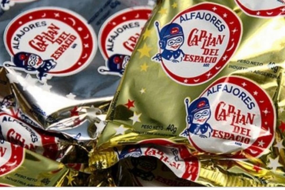 Alfajores Capitán del espacio