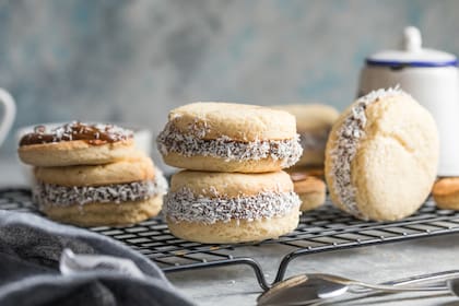 Alfajores de maicena.