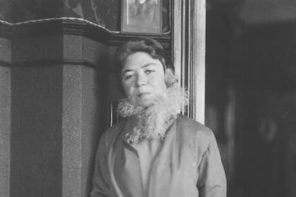 Alfonsina Storni, en una imagen de 1928