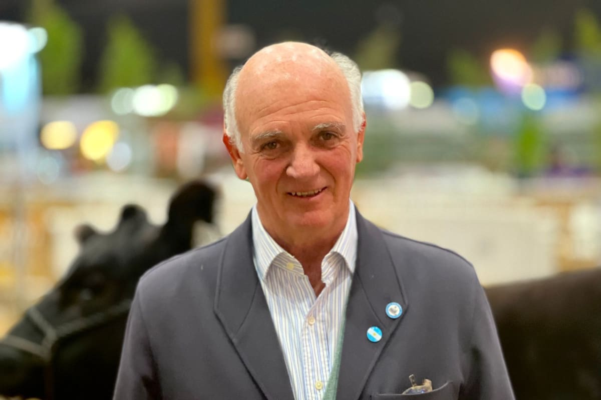 Alfonso Bustillo, presidente de la Asociación Argentina de Angus