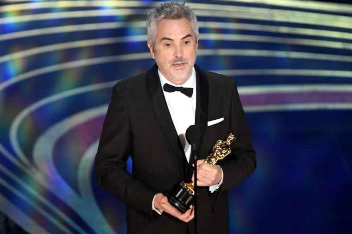 Alfonso Cuarón se llevó el Oscar a la mejor fotografía por "Roma".