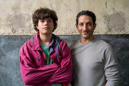 Alfonso González Lesca y Juan Minujín, protagonistas de Adulto, de Mariano González.