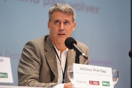 Alfonso-Prat Gay en el evento Argentina Visión 2040 que se desarrolló en la sede del Gobierno porteño