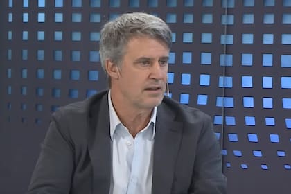 Alfonso Prat-Gay en la pantalla de LN+