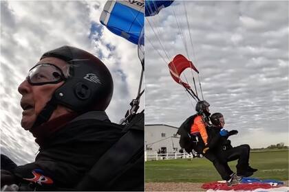 Alfred Blaschke, el veterano de 106 años que volvió a romper el récord como la persona con mayor edad en saltar de un paracaídas