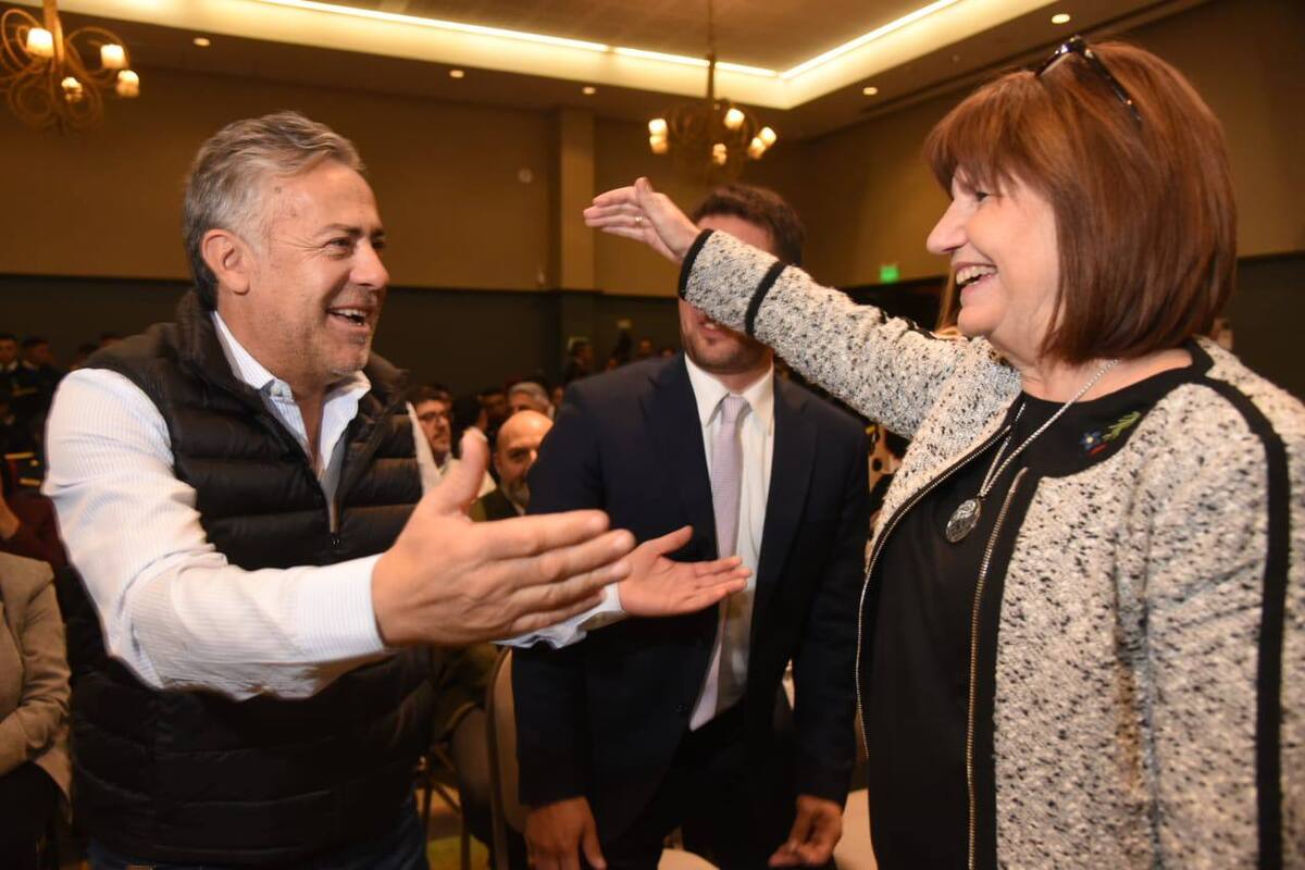 Alfredo Cornejo y Patricia Bullrich, en sintonía política