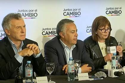 Alfredo Cornejo y Patricia Bullrich fueron de los primeros referentes de Juntos por el Cambio en responderle a Cristina Kirchner.