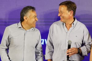 Alfredo Cornejo y Rodolfo Suarez