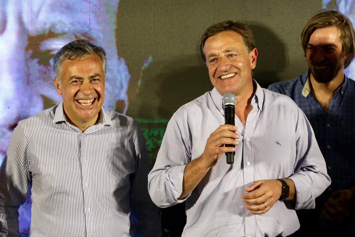 Alfredo Cornejo y Rodolfo Suarez