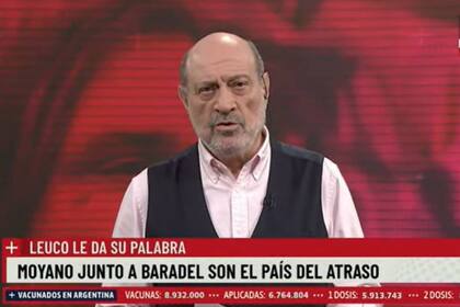 Alfredo Leuco cargó en su editorial contra Roberto Baradel y Pablo Moyano