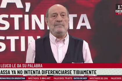 Alfredo Leuco dedicó su editorial de este jueves a los vaivenes políticos del presidente de la Cámara de Diputados de la Nación, Sergio Massa