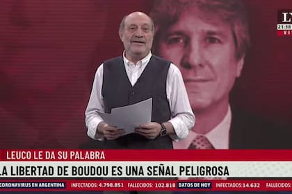 Alfredo Leuco dedicó su editorial de este martes a Amado Boudou, y se refirió a la libertad condicional que le concederían en breve al exfuncionario kirchnerista