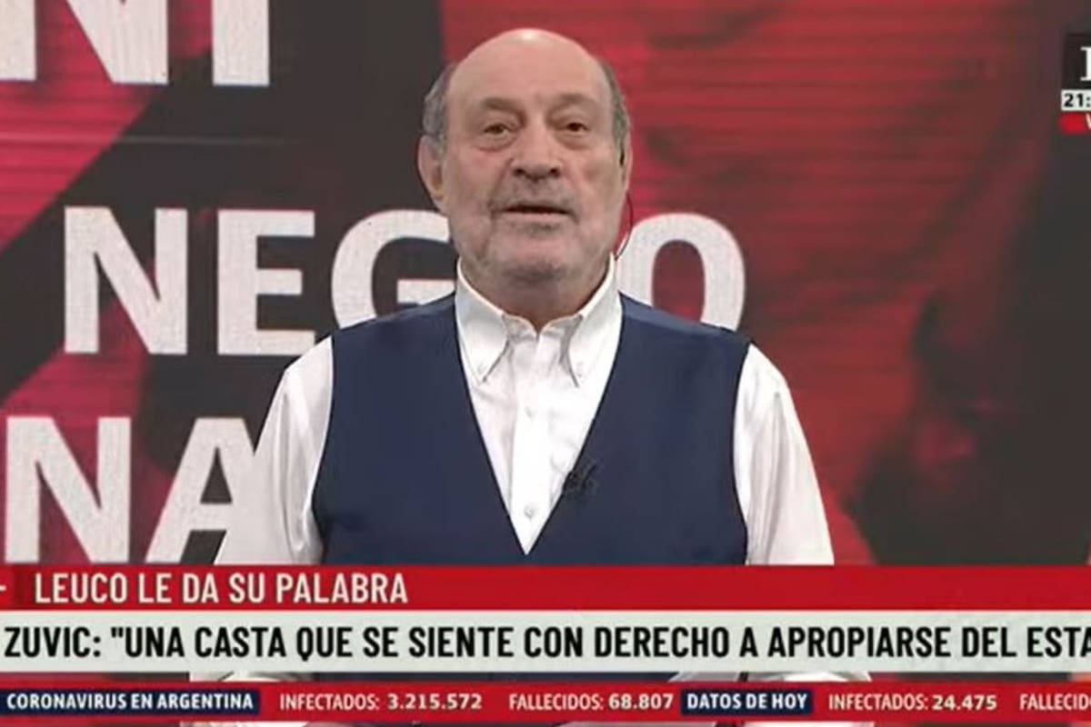 Alfredo Leuco se refirió a las palabras de Carlos Zannini, quien dijo que no se arrepentía de haber recibido la vacuna Sputnik V cuando por edad y cargo no le correspondía