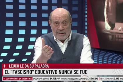 Alfredo Leuco se refirió al posible retorno de la docente Laura Radetich al frente de un aula, pocos meses después de haber increpado a un estudiante