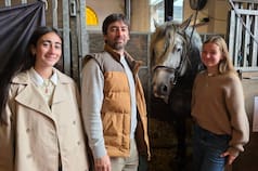 “La magia la hace el animal”: tiene caballos de hasta una tonelada, heredó la pasión de su padre y ahora la transmite a su hija