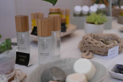 Algo de la exquisita oferta de Néctar para su propuesta de "belleza con propósito".