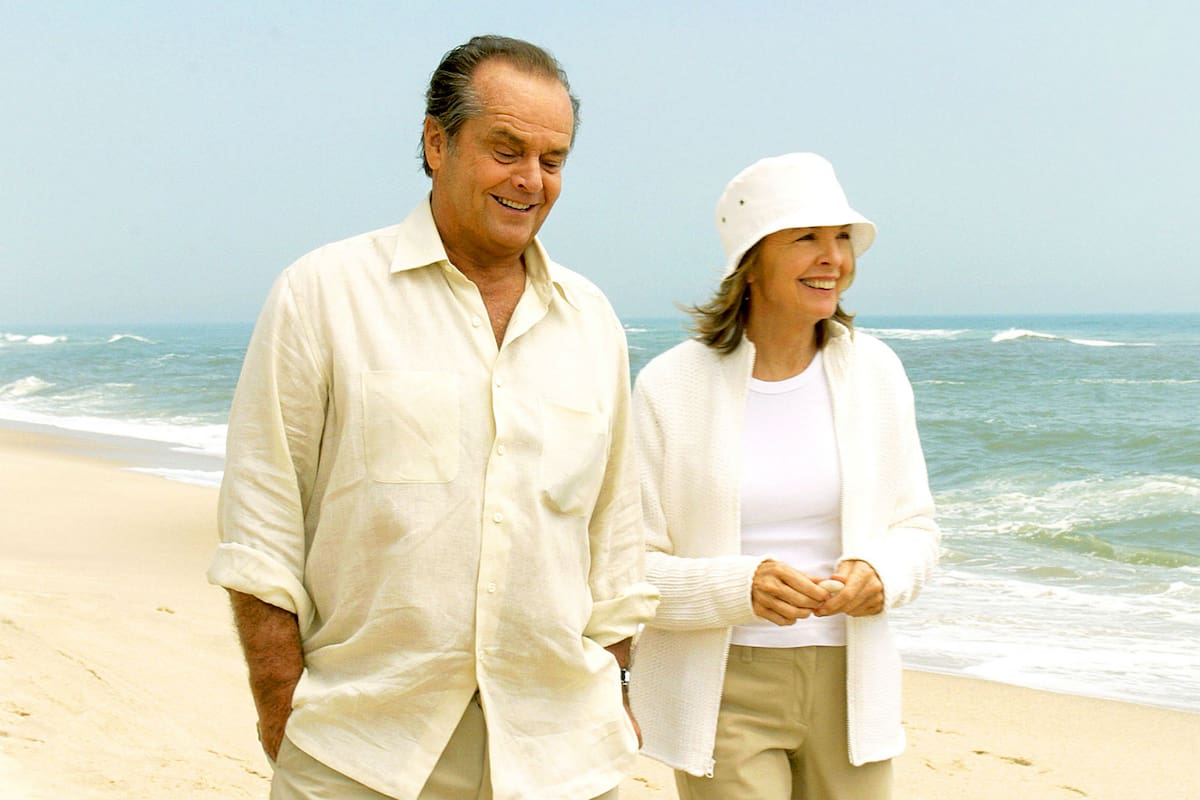 Alguien tiene que ceder, la comedia de Nancy Meyers que Nicholson protagonizó con Diane Keaton, uno de los films del actor que se pueden ver en streaming
