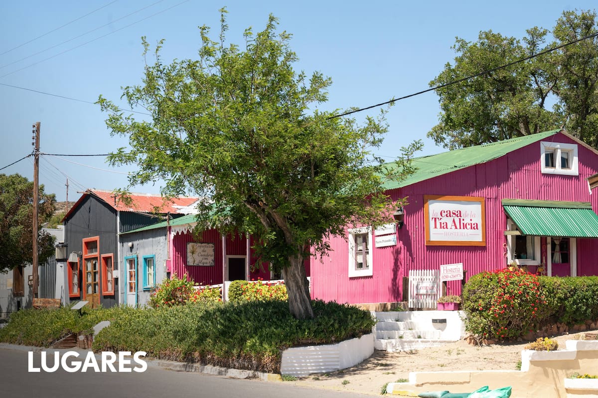 Algunas de las casas históricas de la localidad