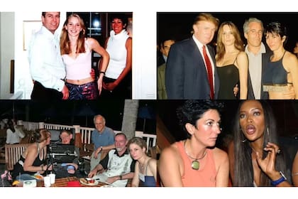 Algunas de las celebridades nombradas en la causa