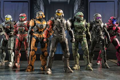 Algunas de las combinaciones posibles de armadura para el Halo Infinite