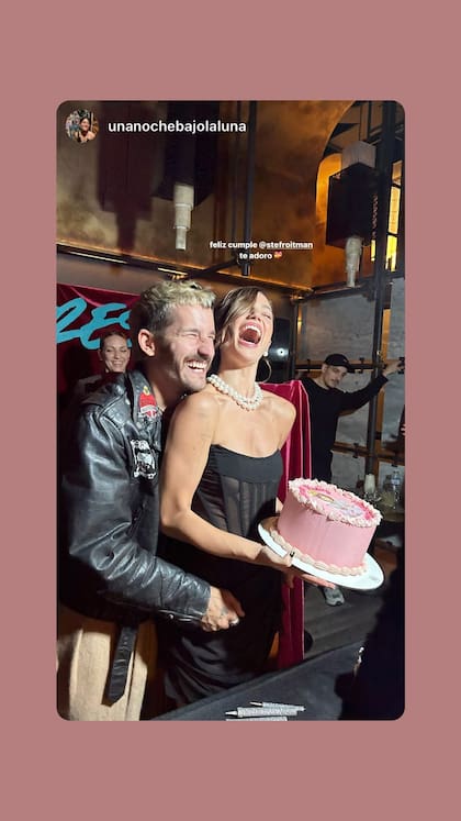 Algunas de las fotos que compartió Stefi Rotmain sobre la celebración de sus 30 (Foto: Instagram/@stefroitman)