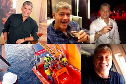 Algunas de las imágenes que le envió James Ferguson a Estela
