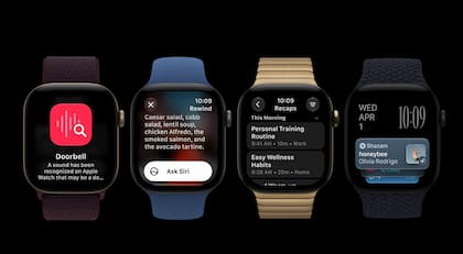 Algunas de las nuevas funciones que llegan al Apple Watch