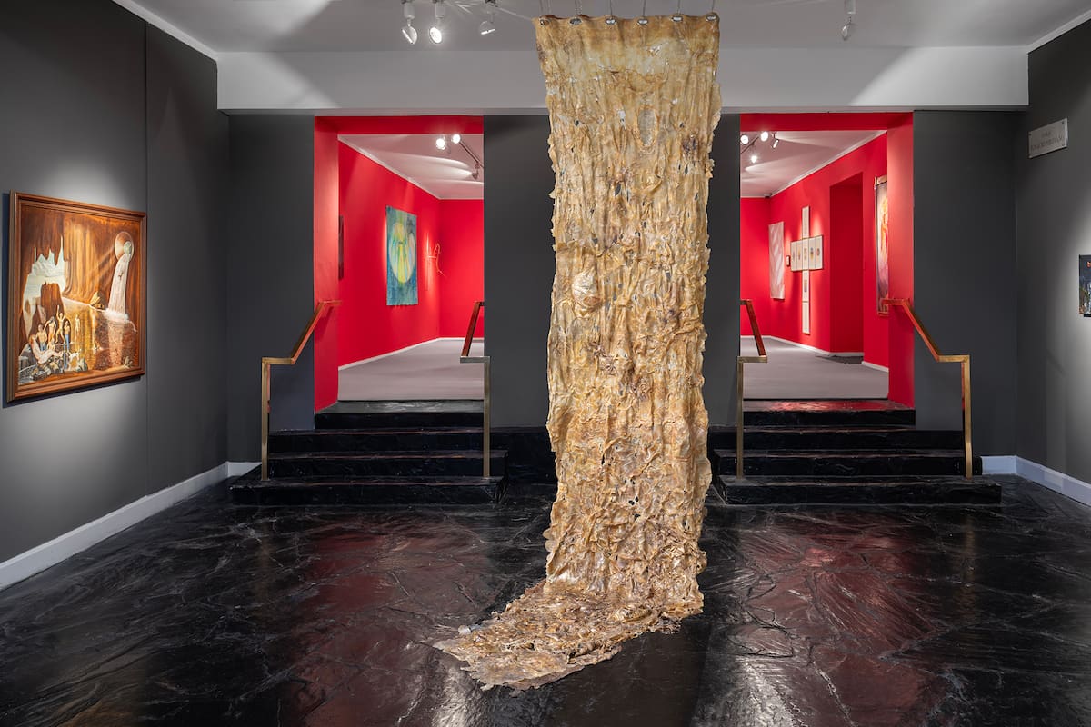 Algunas de las obras seleccionadas para la 40° edición de esta bienal se exponen en el Museo de Arte Decorativo