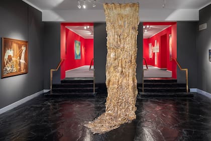 Algunas de las obras seleccionadas para la 40° edición de esta bienal se exponen en el Museo de Arte Decorativo