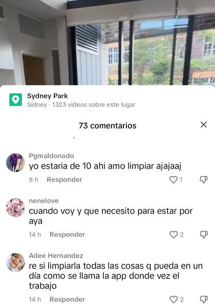 Algunas de las reacciones por parte de los usuarios en TikTok