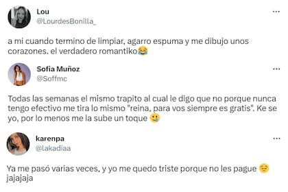 Algunas de las respuestas al tuit viral