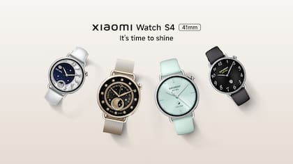 Algunas de las variantes del Watch S4 de 41mm de Xiaomi