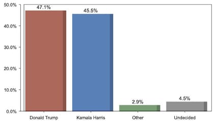 Algunas encuestas en Arizona dan una leve ventaja a favor de Trump