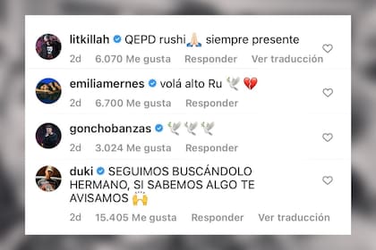 Algunas figuras dejaron sus comentarios en la publicación del streamer (Foto: Instagram @eldemente)