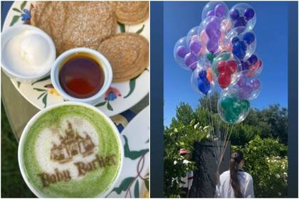 Algunas fotos del babyshower de Kourtney y Travis Barker